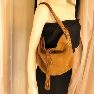 Coach Suede Boho Shoulder Bag Vintage